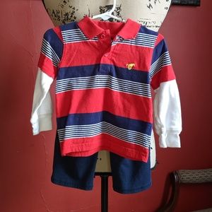 🦠3 for $8🦠 Wrangler shirt & Okie Dokie pants